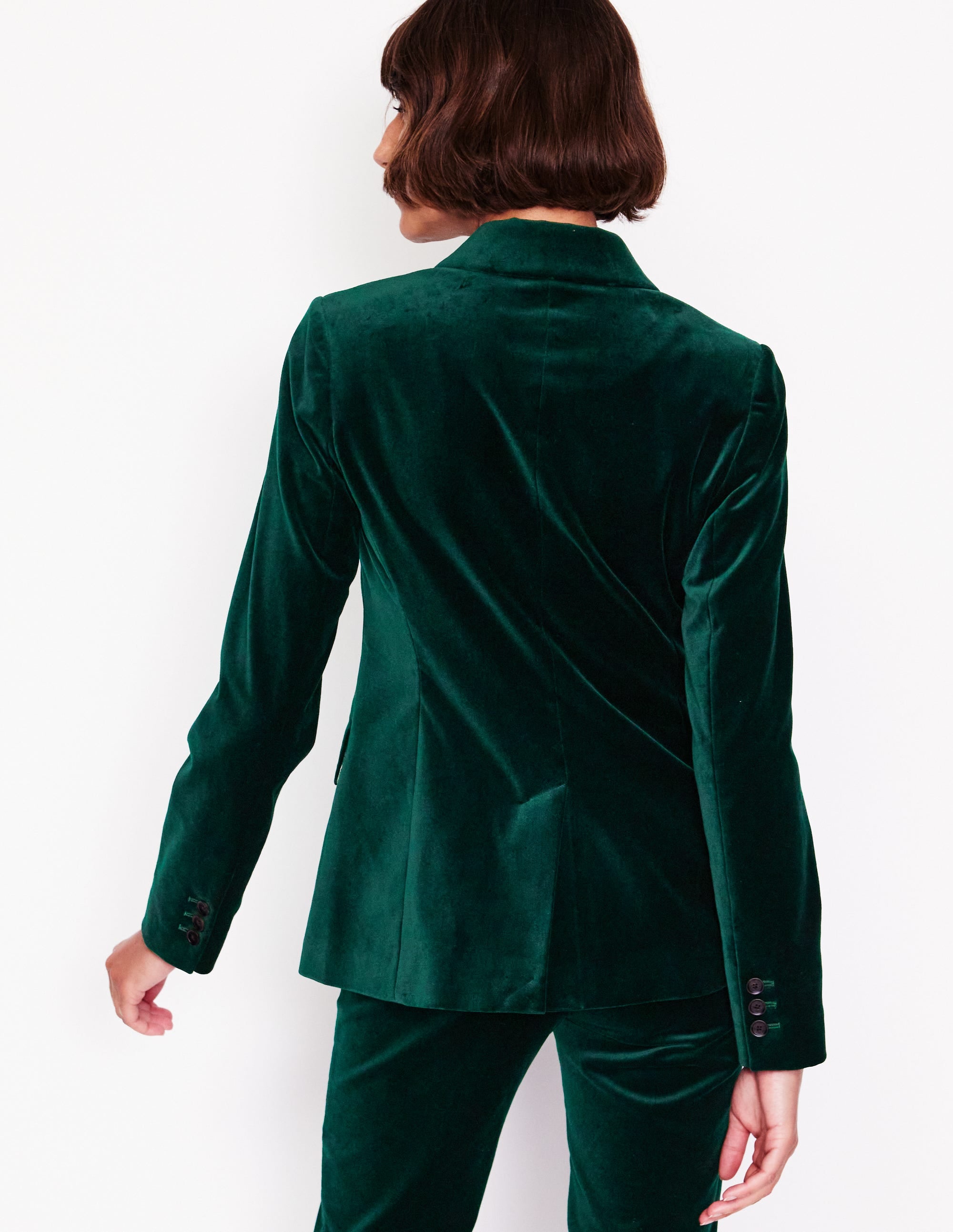 Marylebone Blazer aus Samt-Ponderosa Kiefer - Image 3