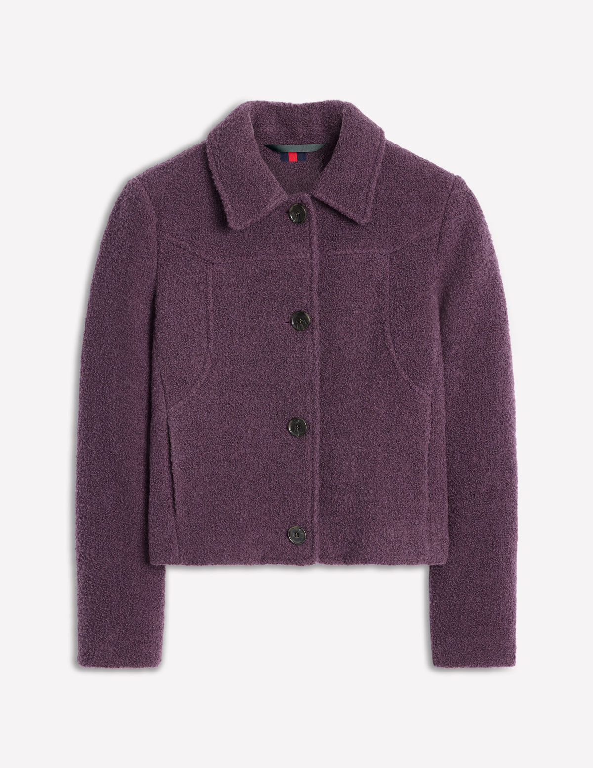 Oxford-Bouclé-Jacke-Black - Image 6