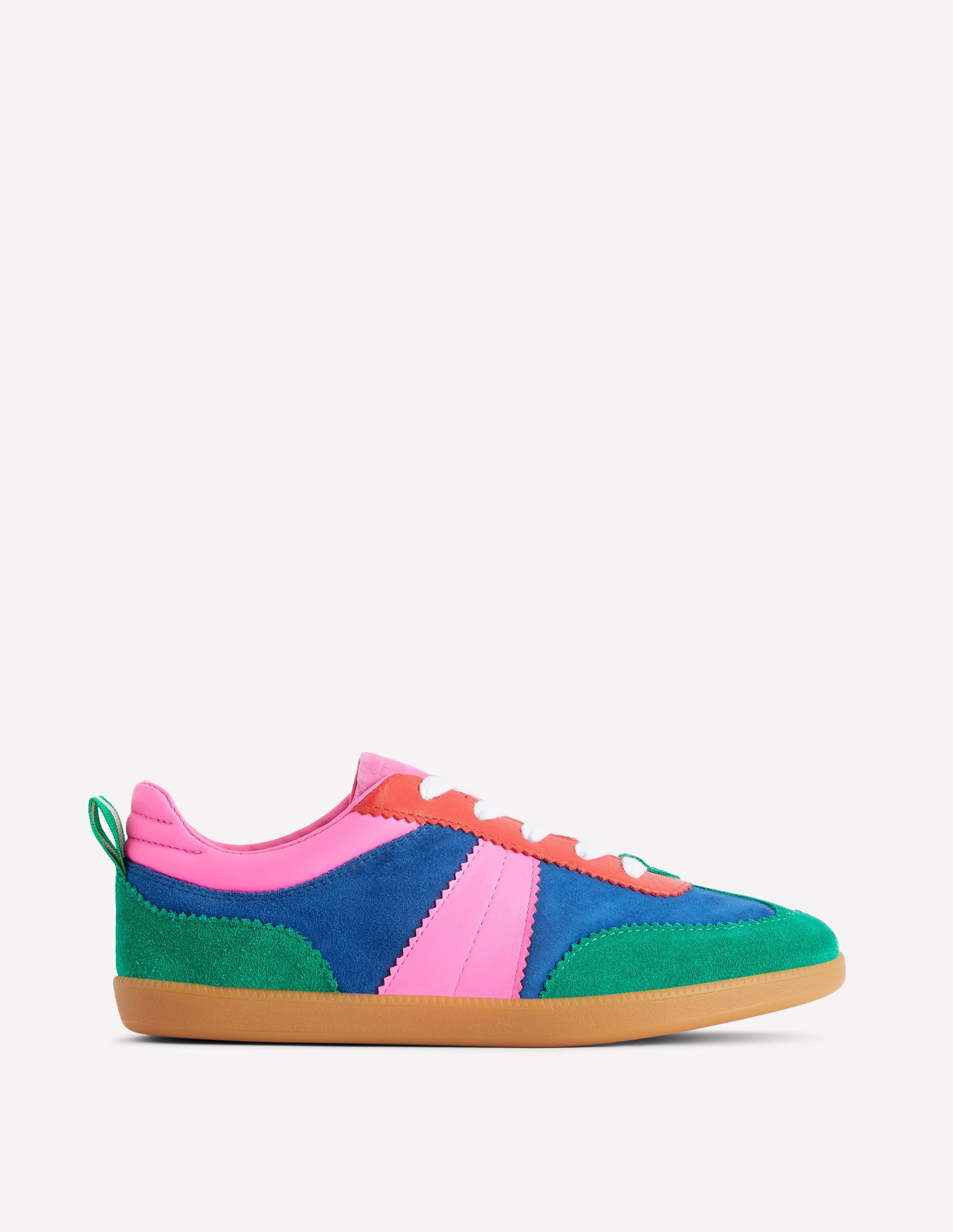 Erin Retro-Tennisschuhe-Bunt, Blockfarben - Image 1