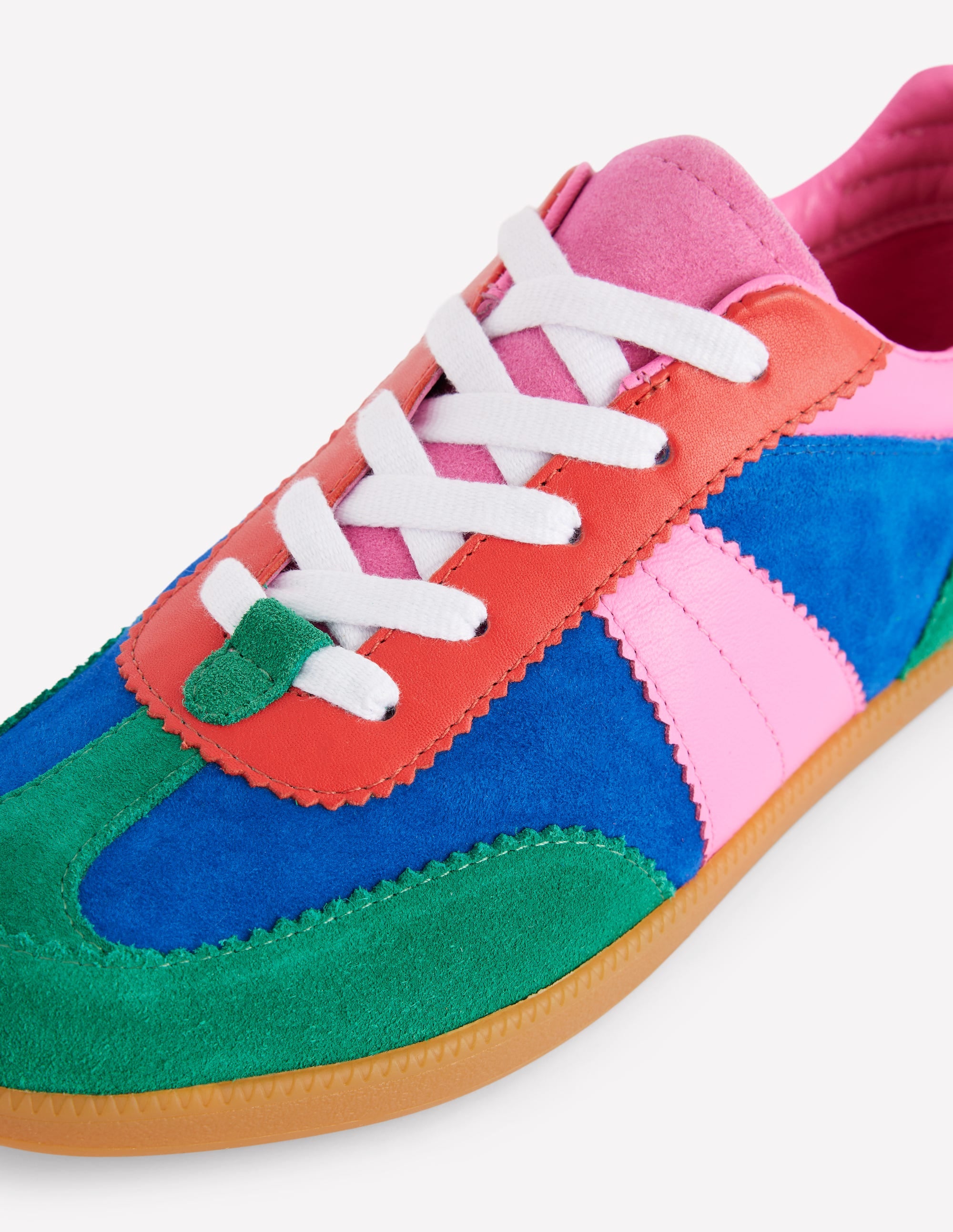 Erin Retro-Tennisschuhe-Bunt, Blockfarben - Image 4