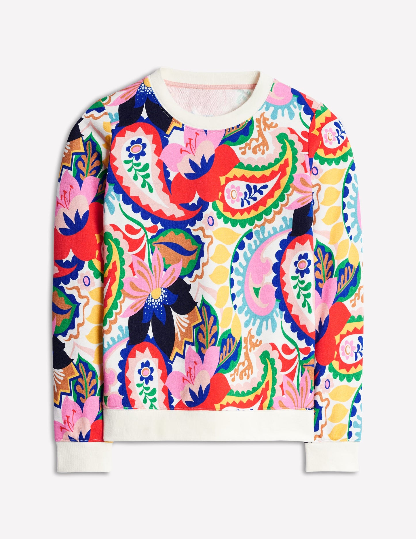 Sweat Hannah imprimé-Multi, motif Botanical Paisley