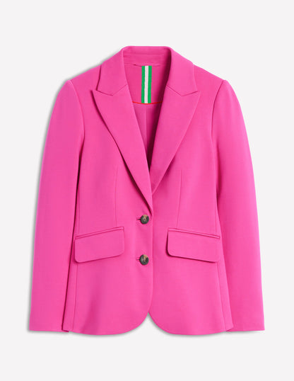 Marylebone Ponte-Blazer-Rosa Pfingstrose