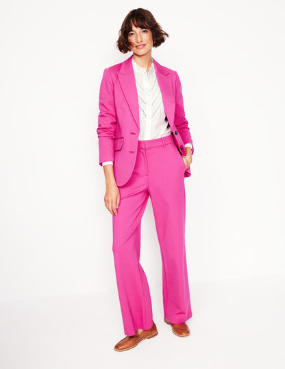 Marylebone Ponte-Blazer-Rosa Pfingstrose