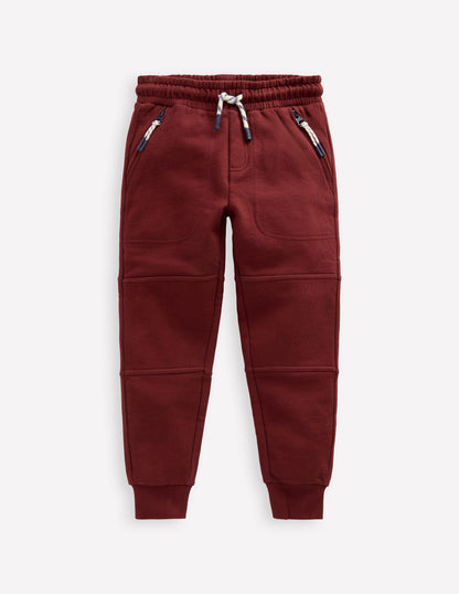 Jogginghose mit verstärktem Knie-Kastanie-1