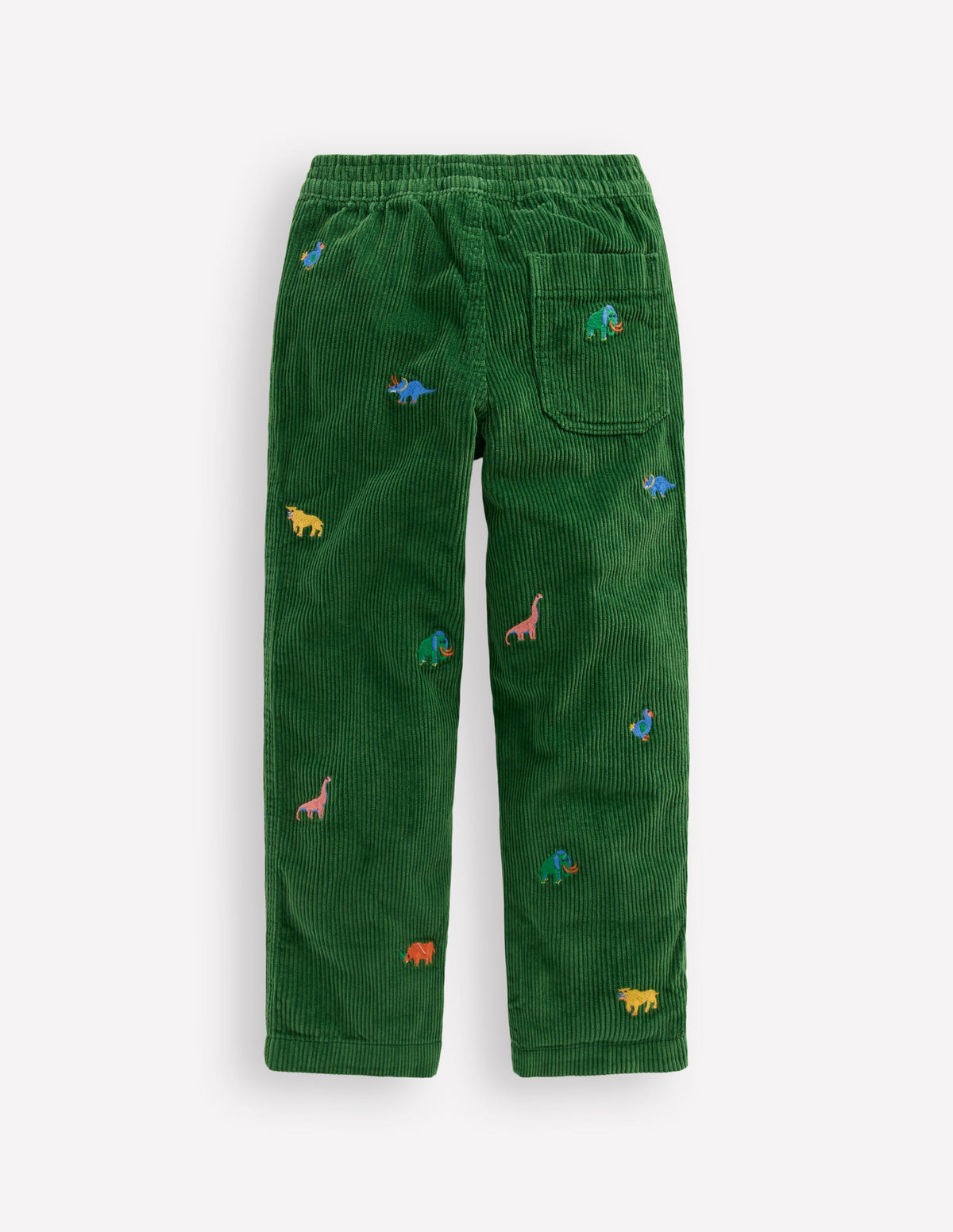 Cordhose zum Hineinschlüpfen-Prähistorische Tiere Stickerei - Image 2