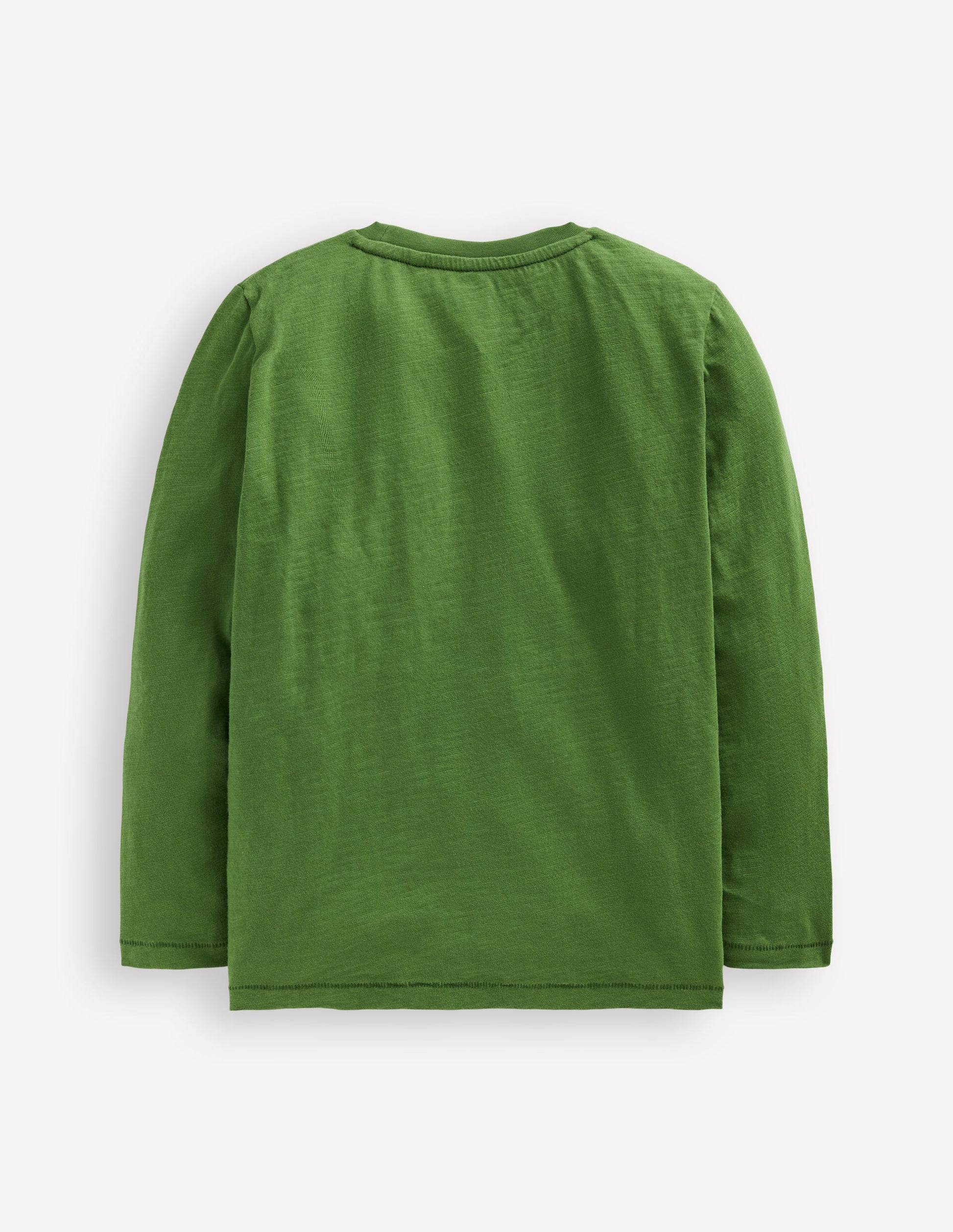 Langärmliges T-Shirt für den Alltag-Brokkoligrün-4