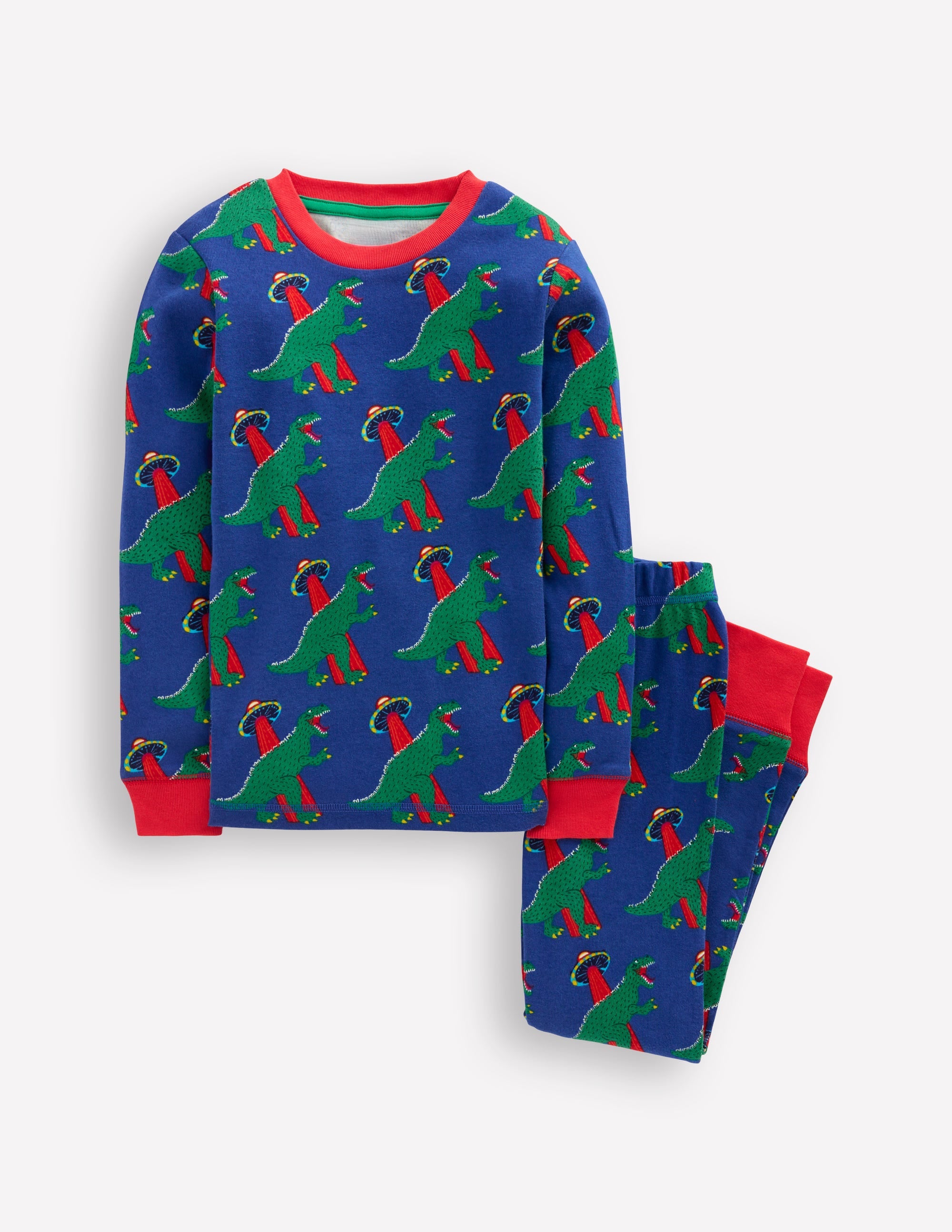 Pyjama phosphorescent douillet-Dino spatial - Image 1