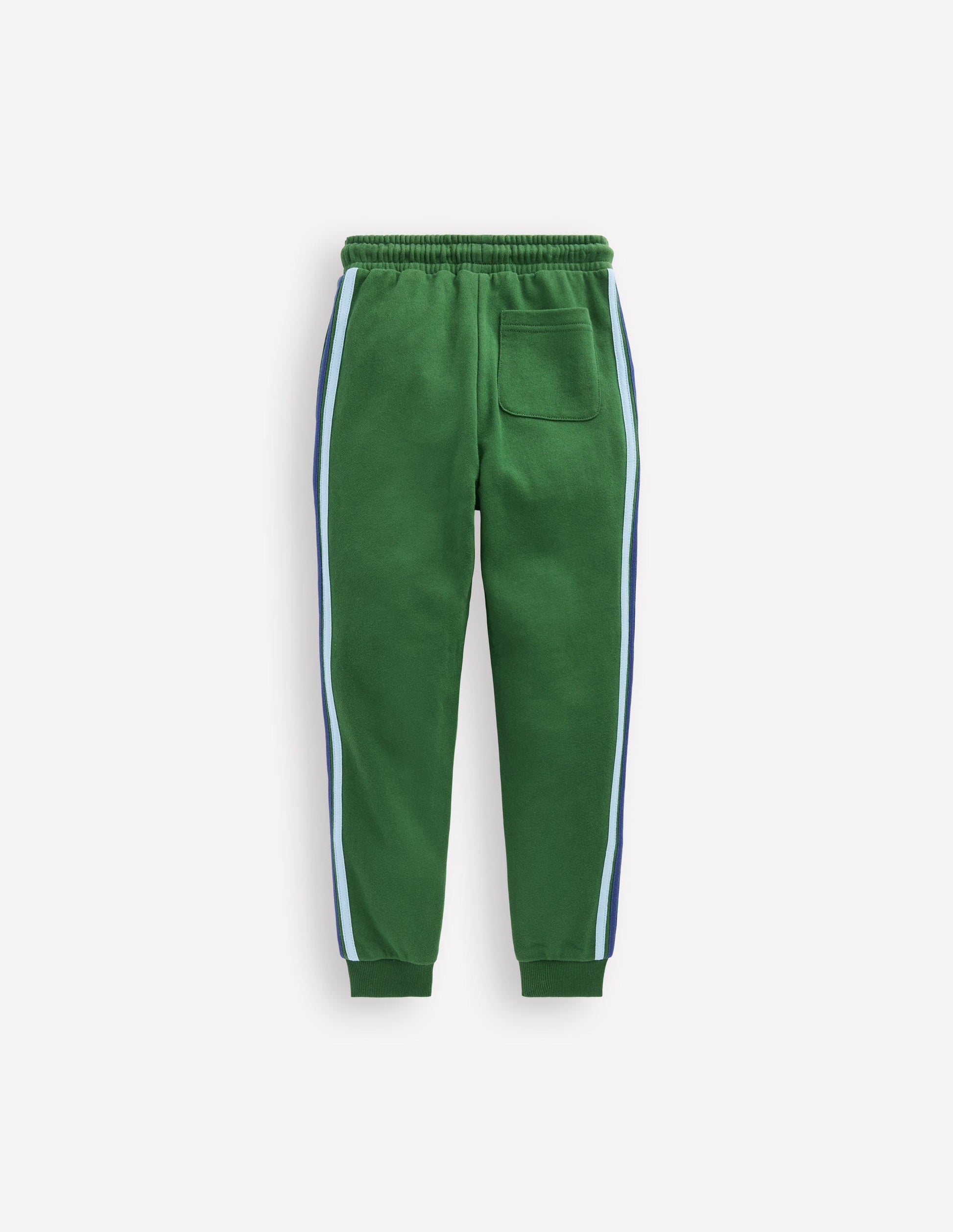 Jogginghose mit Streifen in Regenbogenfarben-Kieferngrün-5