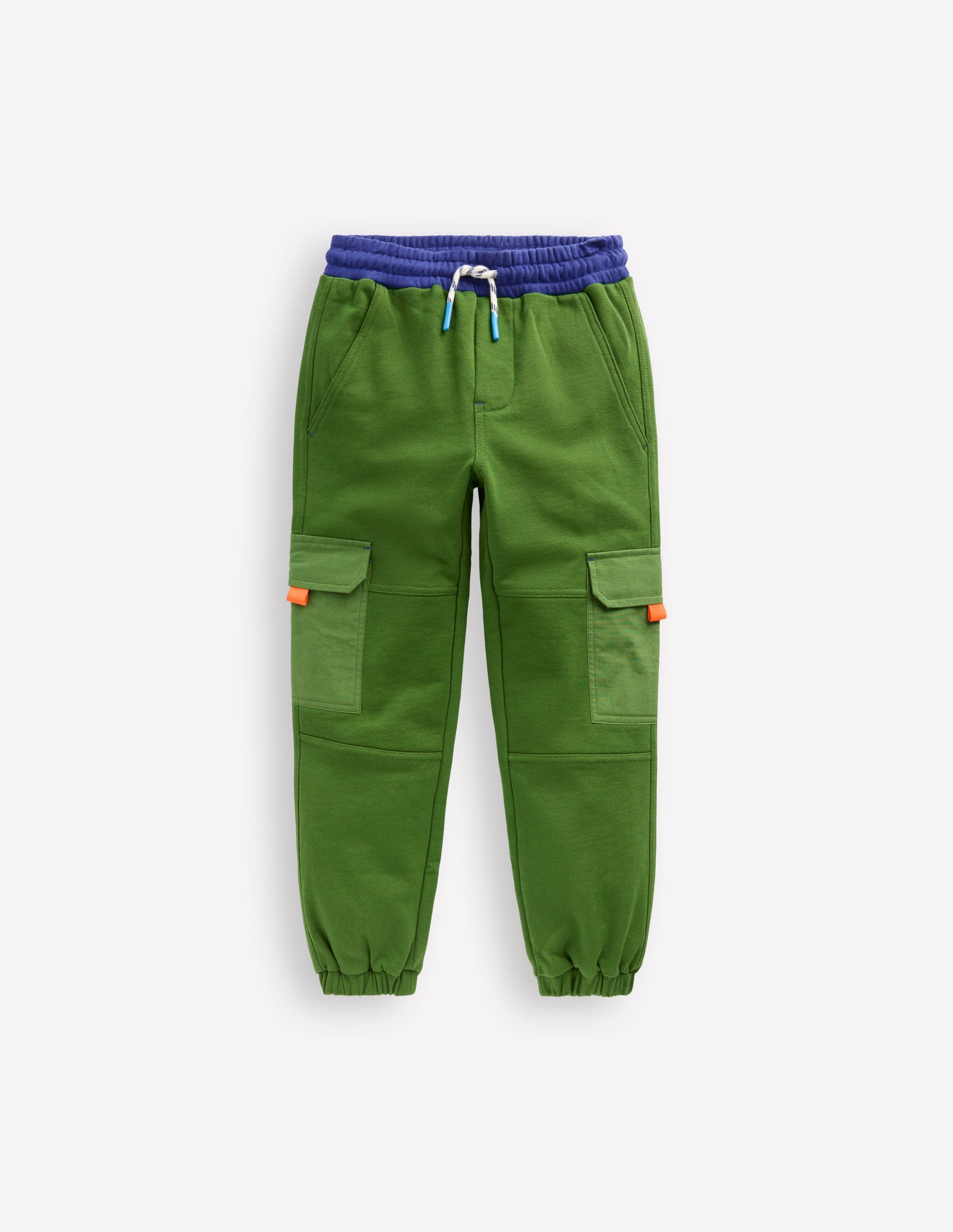 Cargo-Jogginghose aus reißfestem Material-Promenadengrün-1