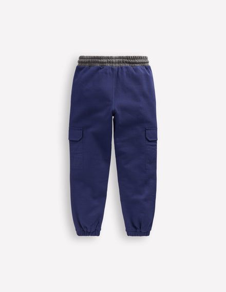 Cargo-Jogginghose aus reißfestem Material-Schuluniform-Marineblau