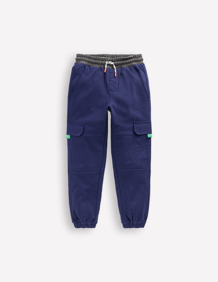 Cargo-Jogginghose aus reißfestem Material-Schuluniform-Marineblau