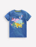 Riso T-Shirt-Delftblau Ausgestorbene Tiere