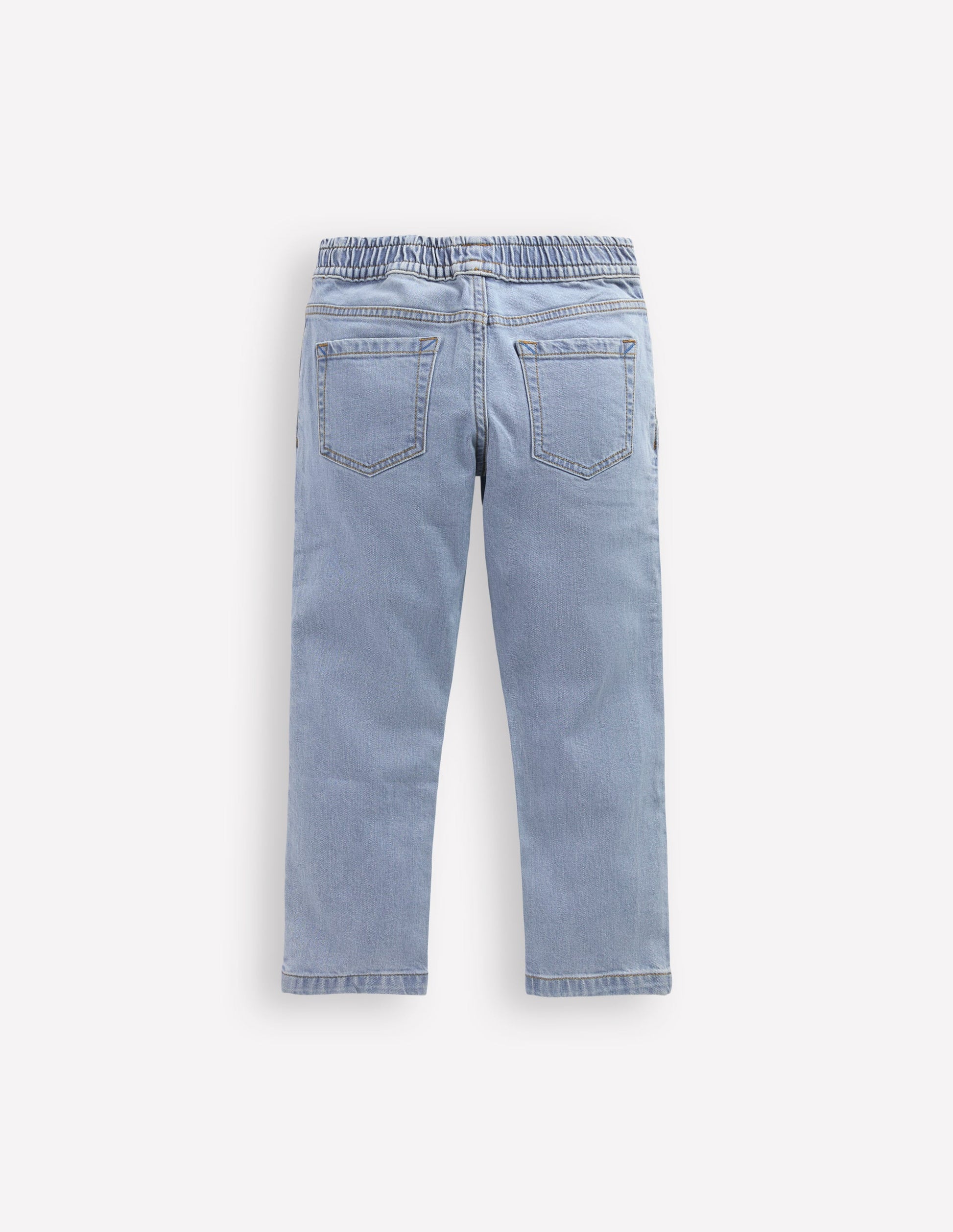 Jeanshose zum Hineinschlüpfen-Helle Waschung-2
