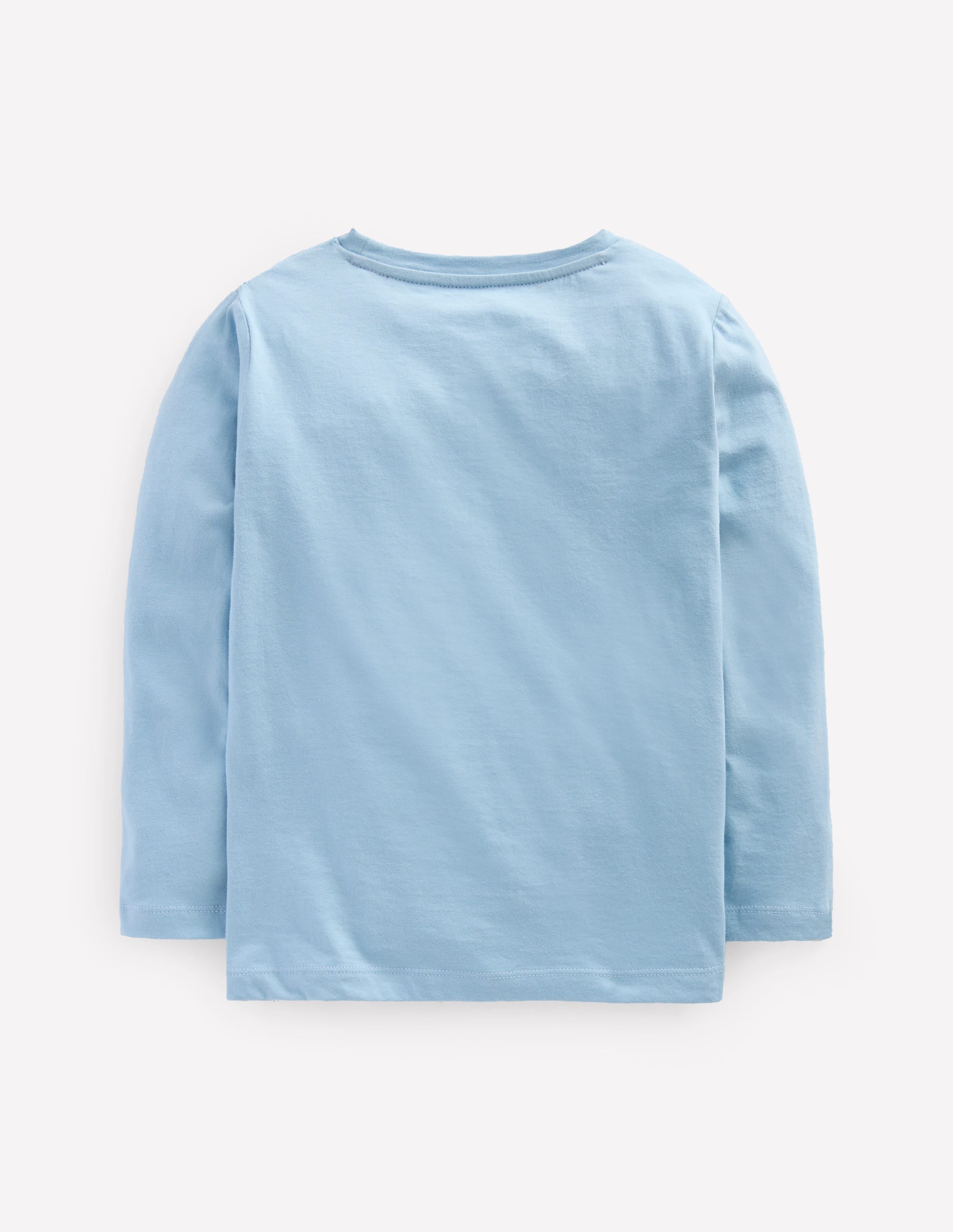 Langarmshirt mit Druck-Gletscherblau Prähistorisch - Image 2