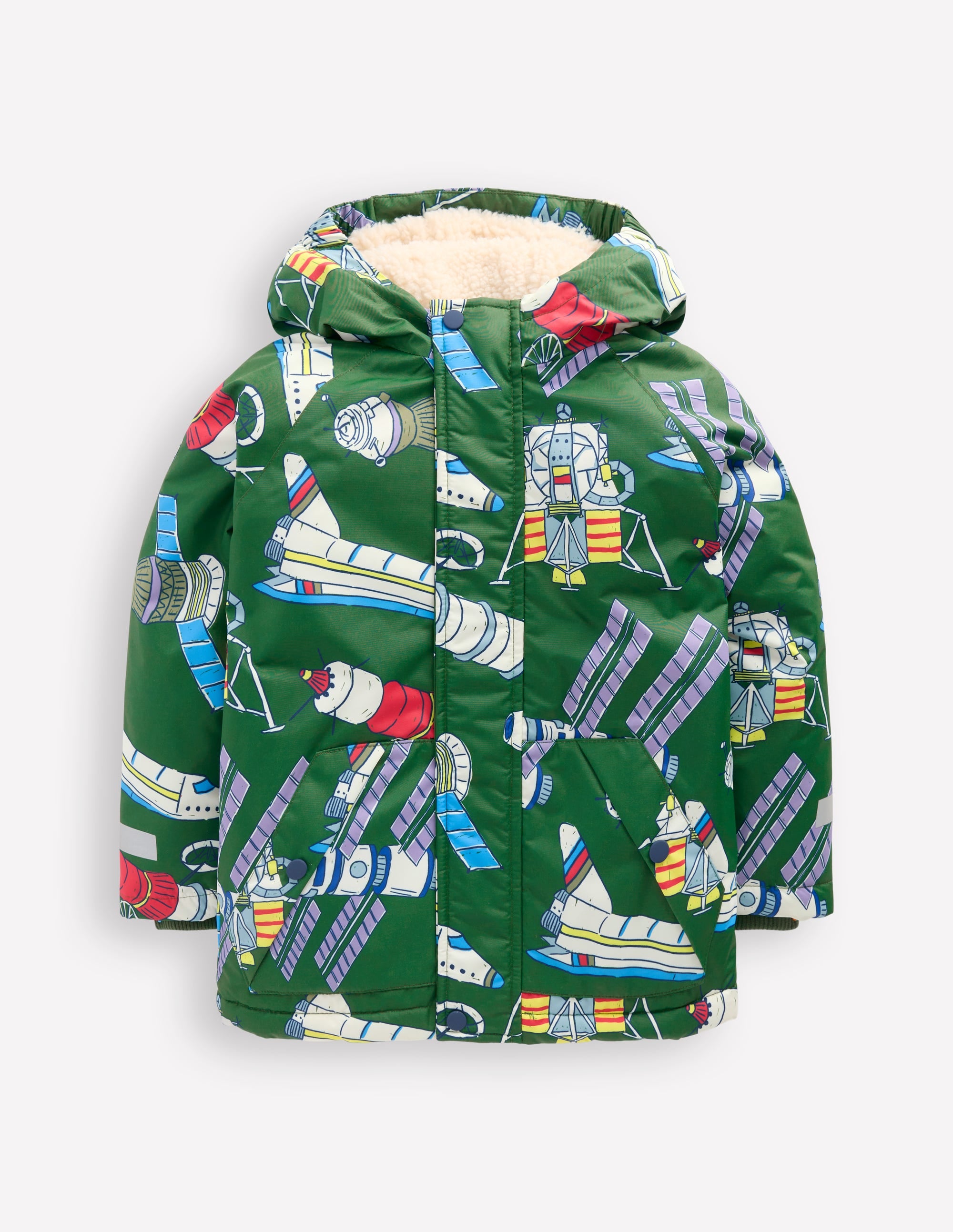 Anorak doublé en borg-Satellites Éden - Image 1