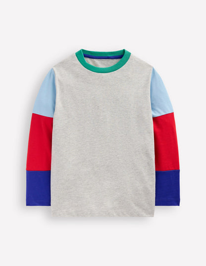 Kuddelmuddel-T-Shirt-Anthrazit Meliert-1