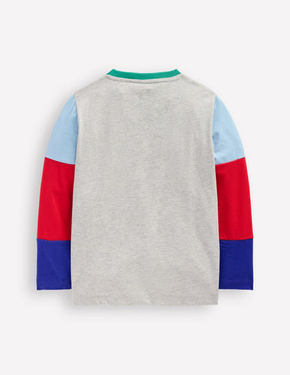 Kuddelmuddel-T-Shirt-Anthrazit Meliert-2