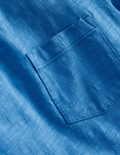 Langarmshirt im 3er-Pack-Brokkoligrün Blautöne Set-3