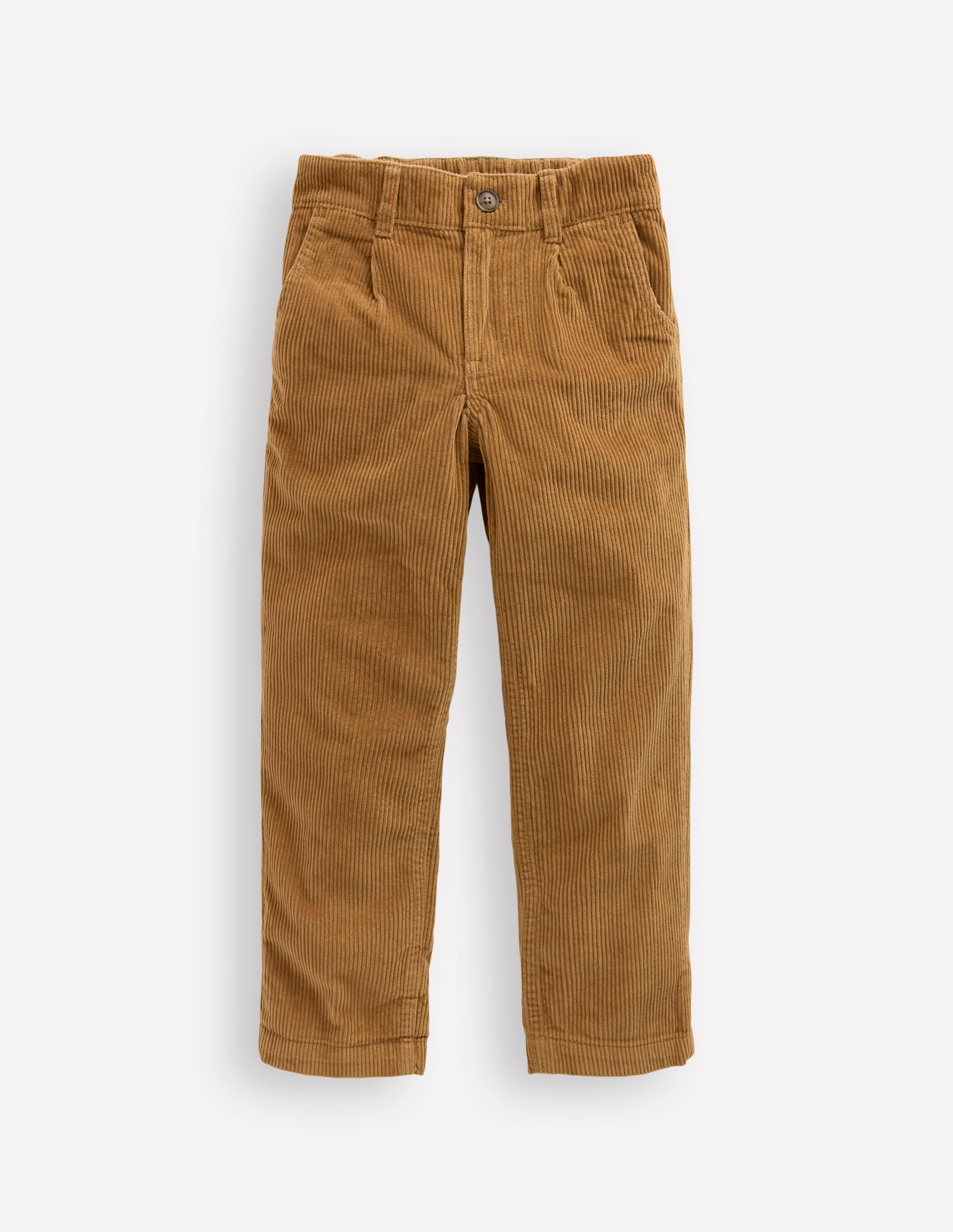 Pantalon droit pour tous les jours-Velours Camel-4