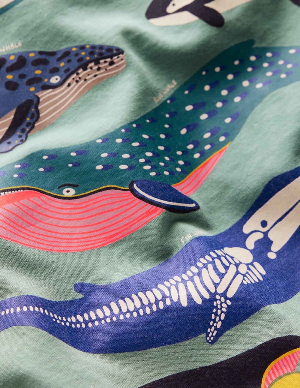 Im Dunkeln leuchtendes Langarmshirt-Eukalyptus Wale - Image 3