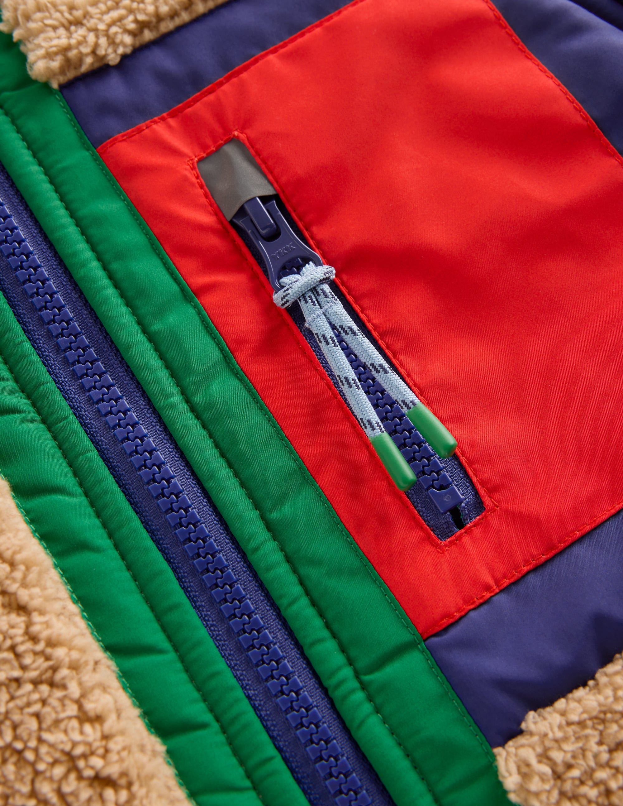 Polaire coupe-vent cosy-Sable - Image 3