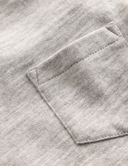 Kuscheliges, mittelschweres Langarmshirt-Grau Meliert-3