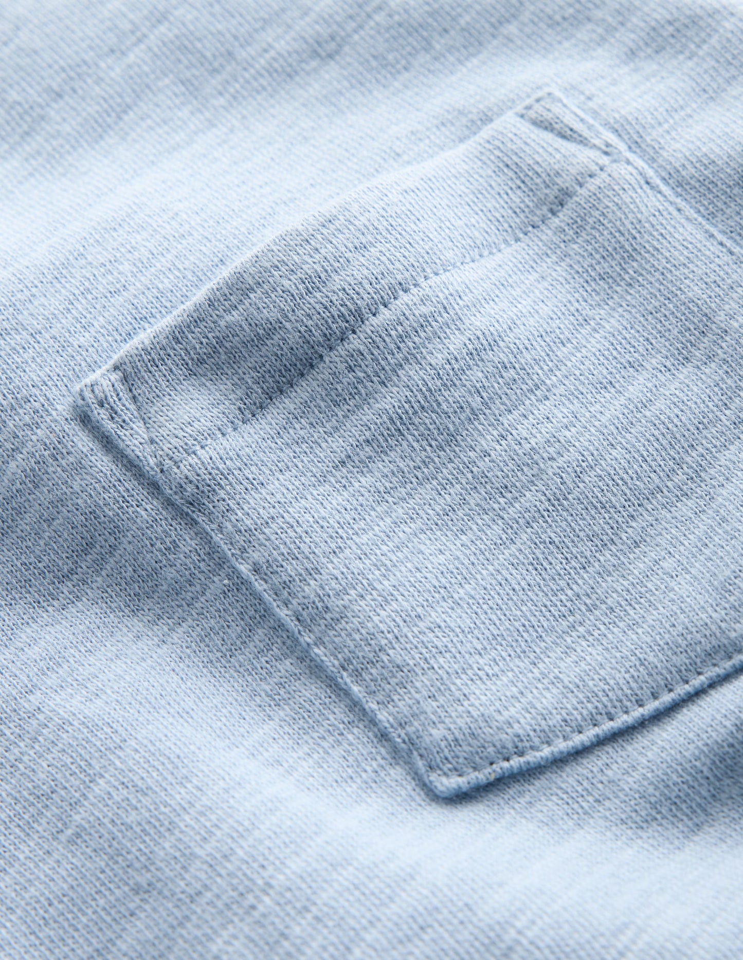 Kuscheliges, mittelschweres Langarmshirt-Gletscherblau