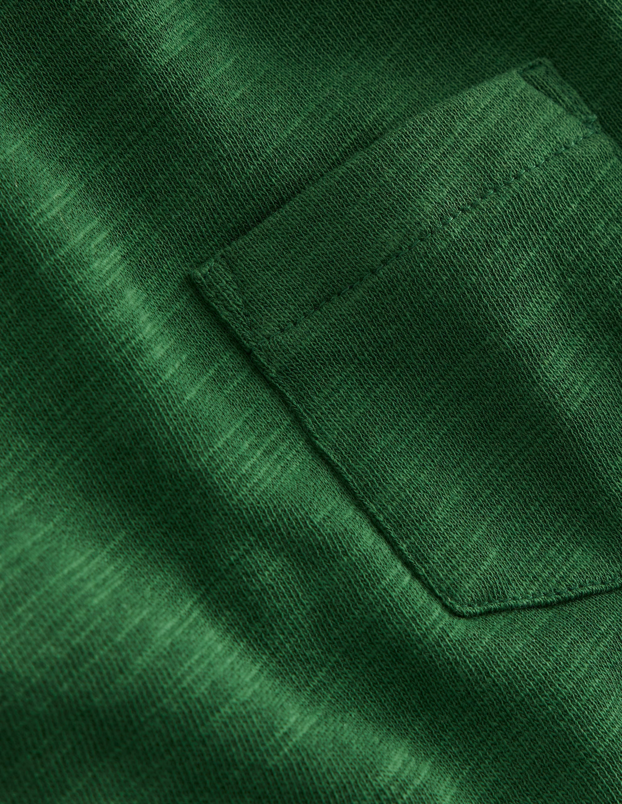 Kuscheliges, mittelschweres Langarmshirt-Kieferngrün - Image 6