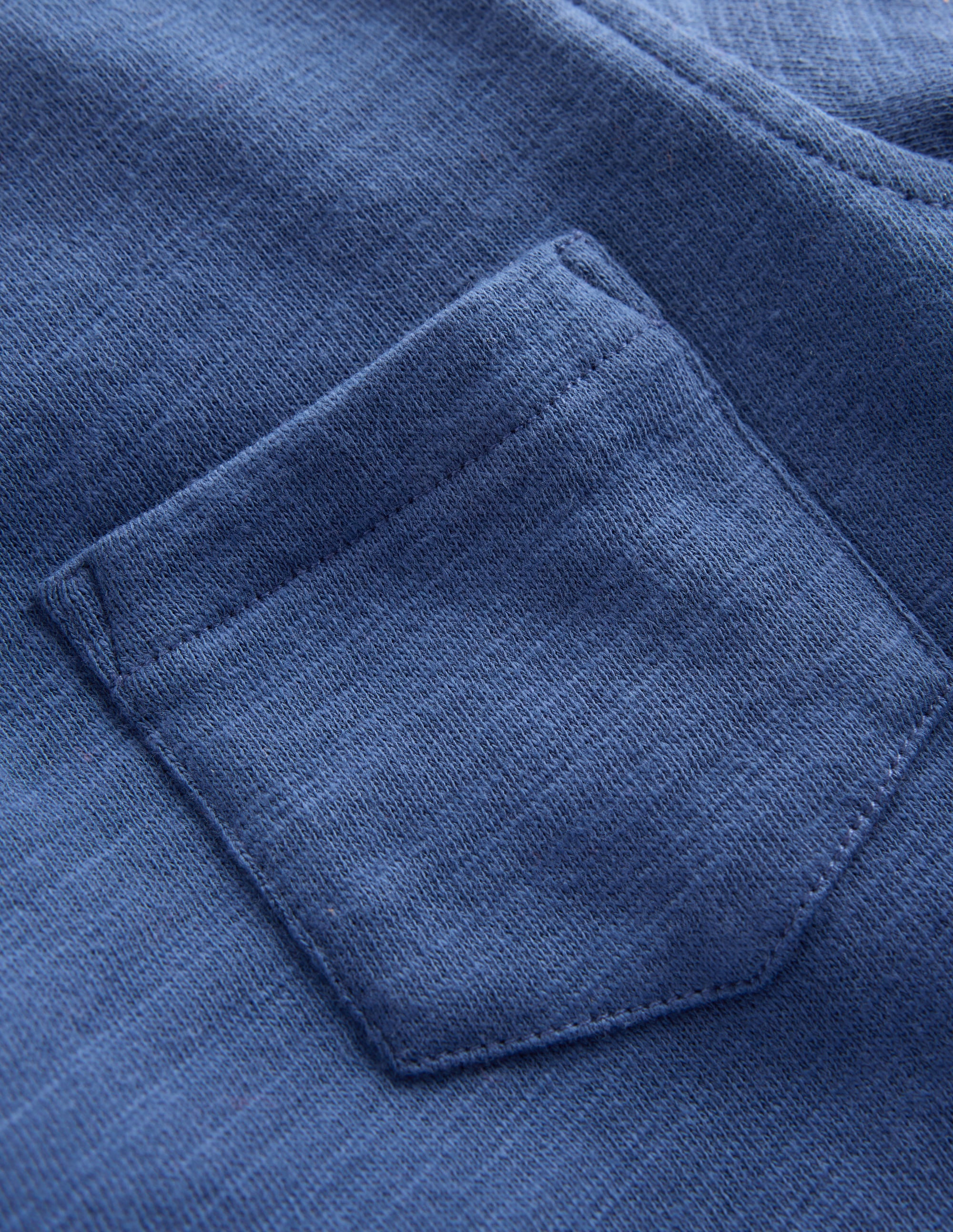 T-shirt semi-épais cosy-Bleu denim/nuit émeraude - Image 3