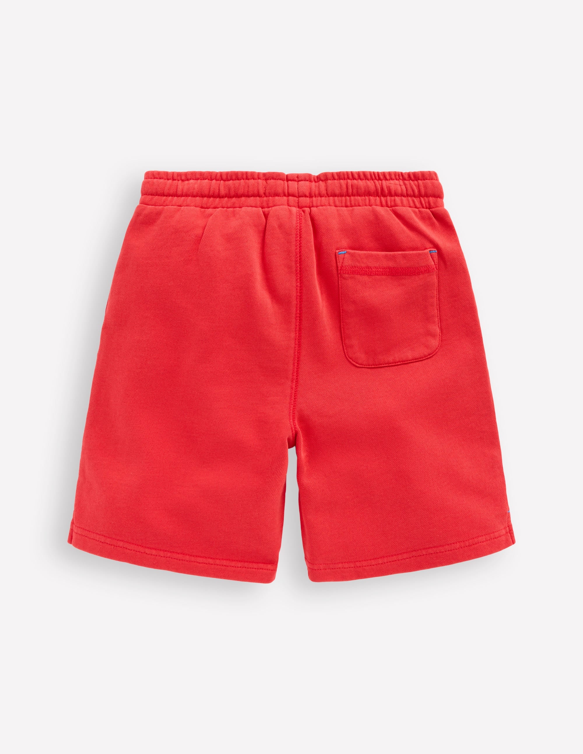 Short de survêtement teint en pièce-Rouge Vif (BN883) - Image 2