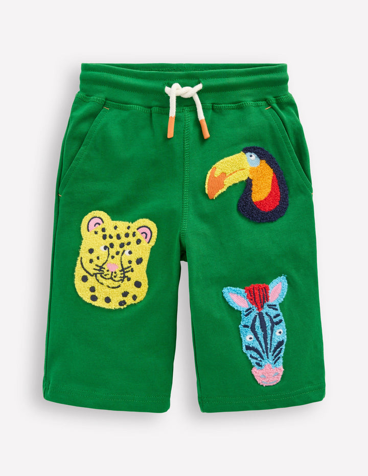 Jersey Baggies-Highland Green Jungle Animals