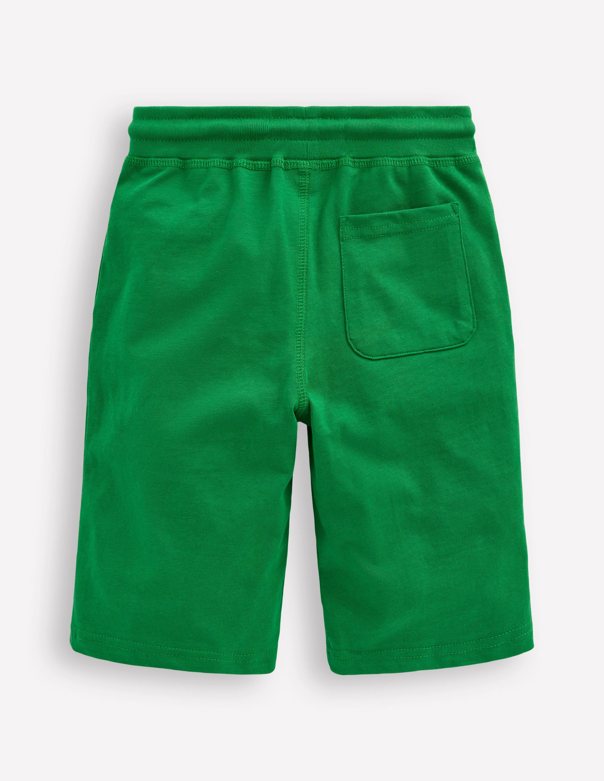 Short baggy en jersey-Animaux de la jungle vert des Highlands - Image 2