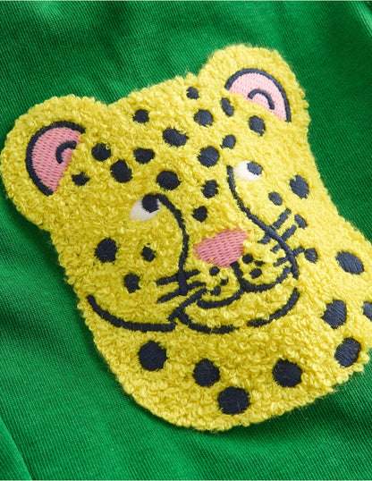Jersey Baggies-Highland Green Jungle Animals