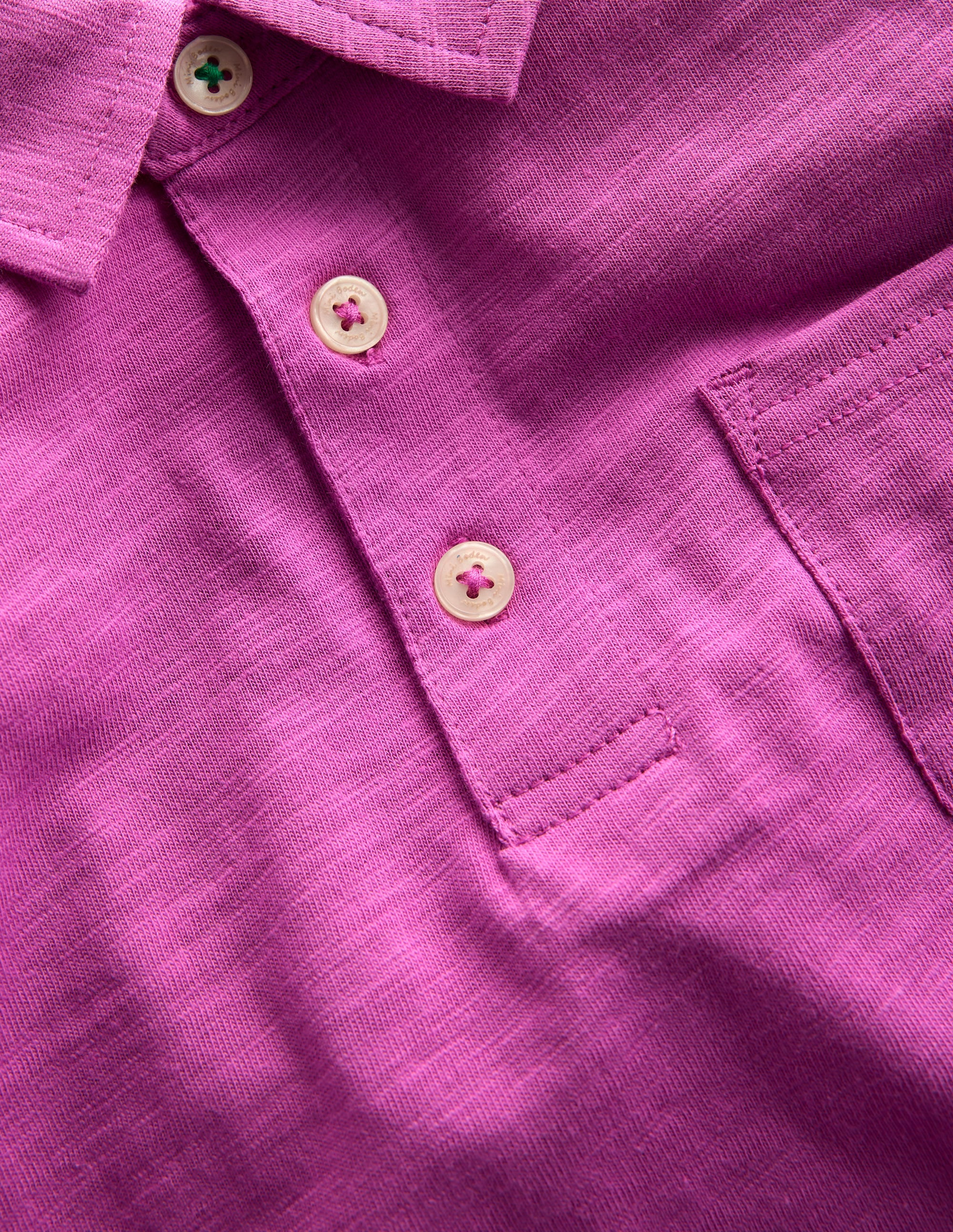 Polo flammé-Violet digital pourpre - Image 3
