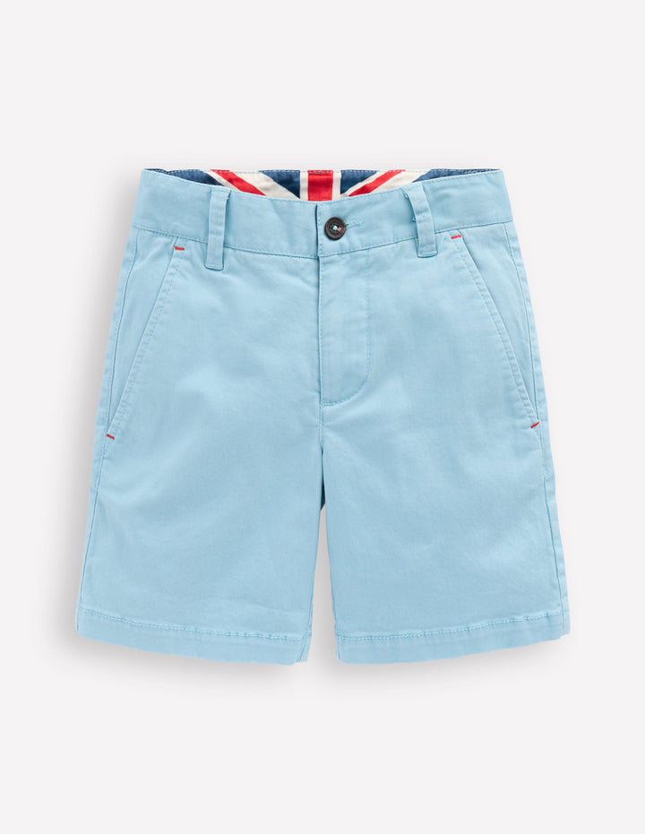 Klassische Chino-Shorts-Blau
