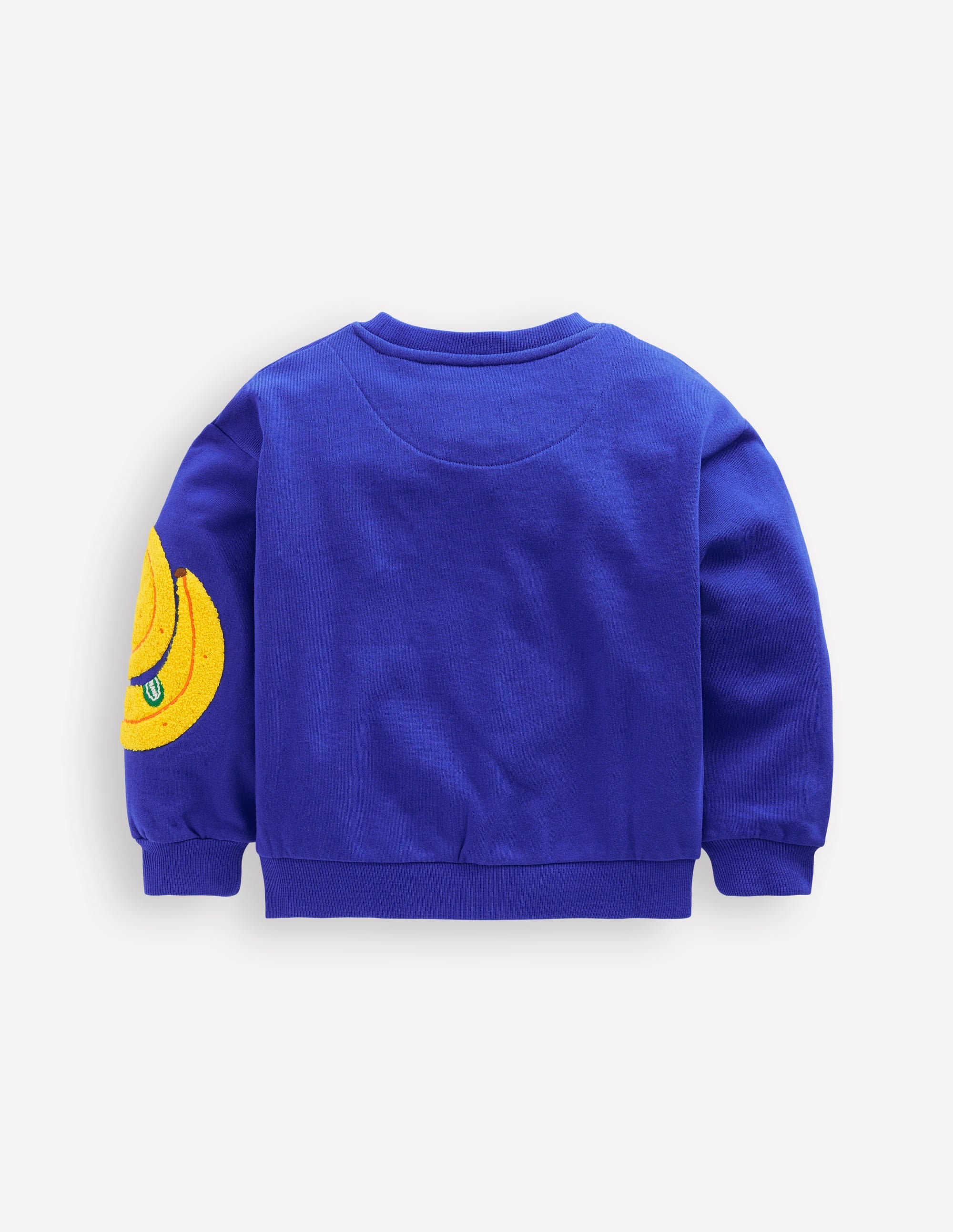 Lustiges Sweatshirt-Surf The Web-Blau Banane - Image 5