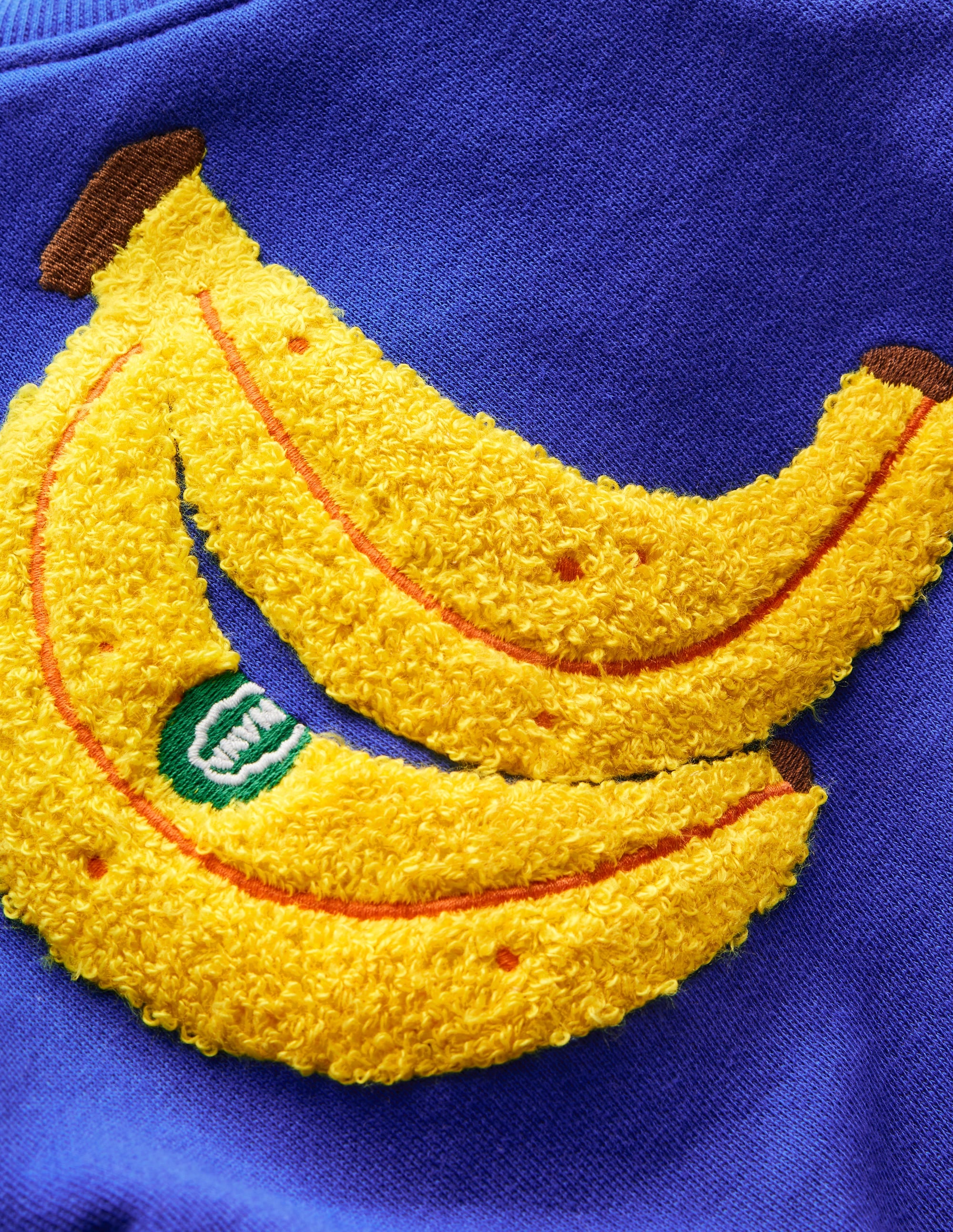 Lustiges Sweatshirt-Surf The Web-Blau Banane - Image 6