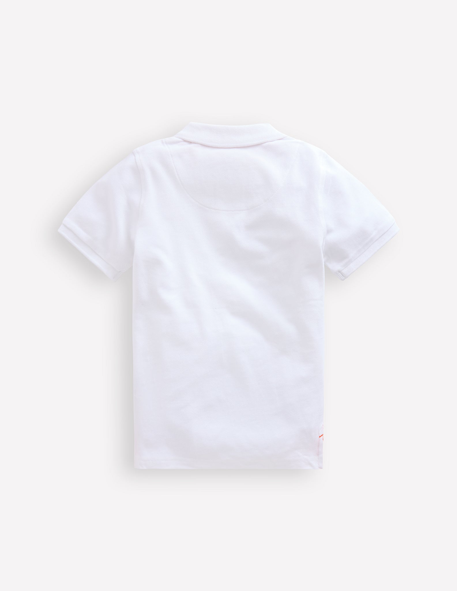 Polo en piqué-Blanc - Image 2