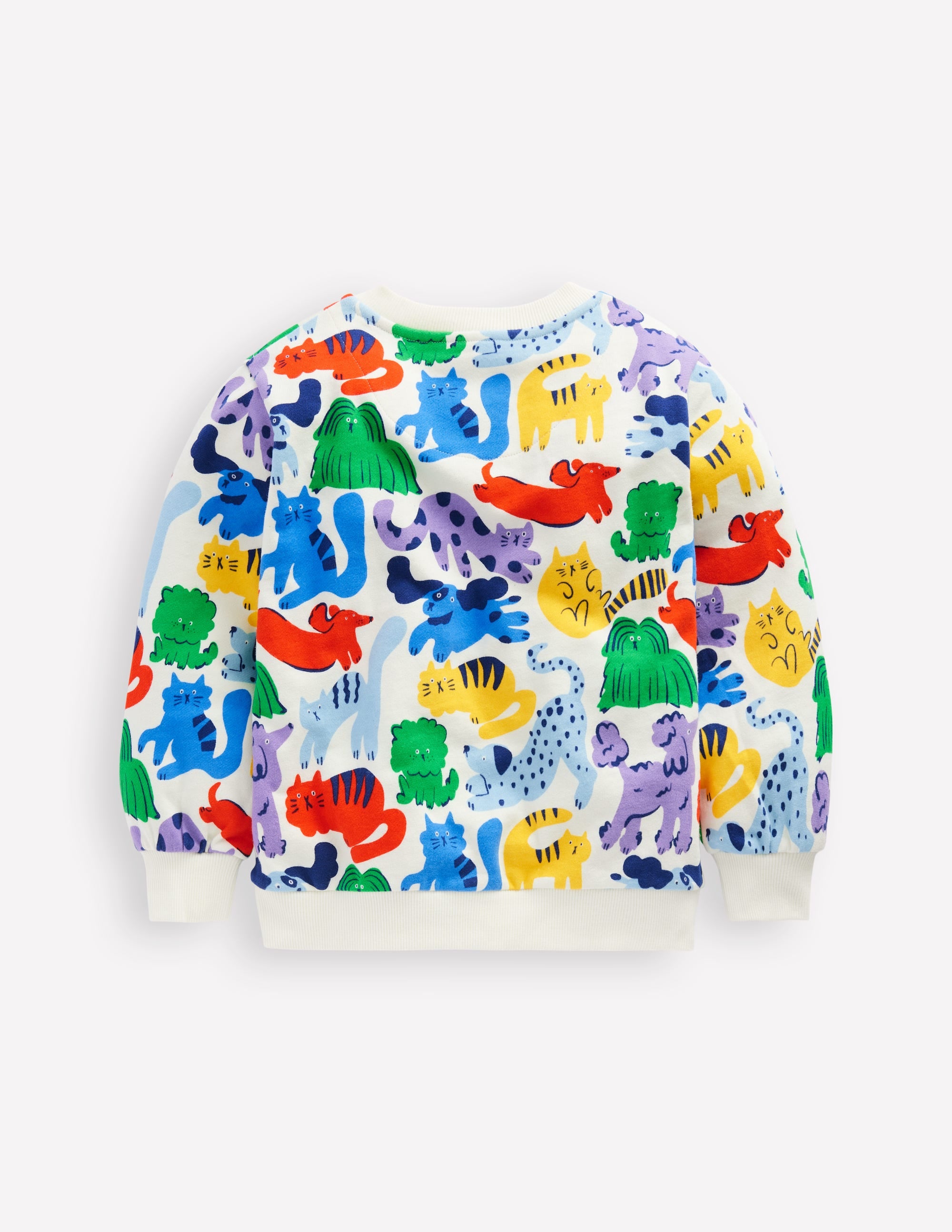 Bedrucktes Sweatshirt-Regenbogen Haustiere - Image 2