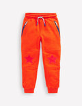 Bas de jogging à genoux renforcés-Orange four de potier