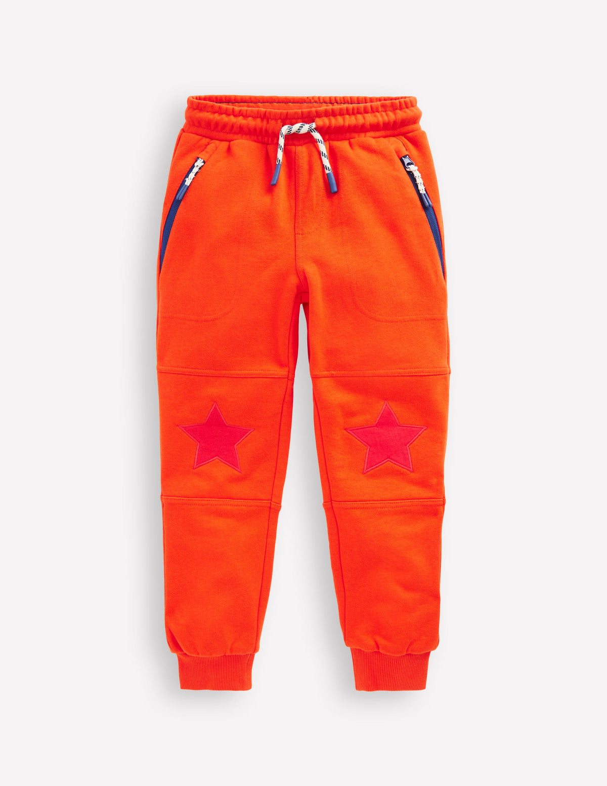 Bas de jogging à genoux renforcés-Orange four de potier - Image 1