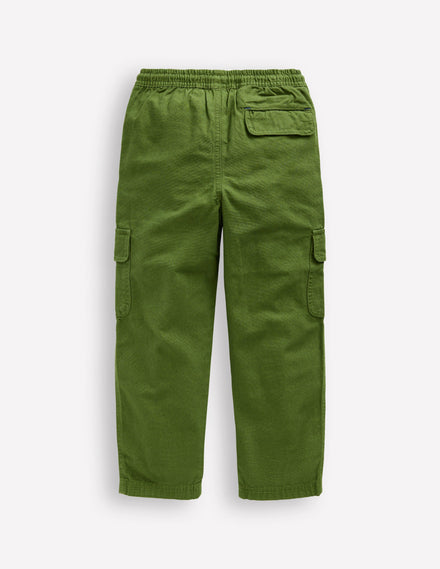 Pantalon cargo pour tous les jours-Vert brocoli