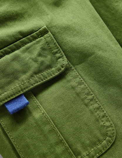 Pantalon cargo pour tous les jours-Vert brocoli