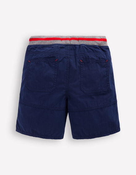 Abenteuer-Shorts-Schuluniform-Marineblau