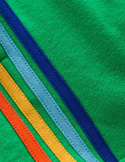 Regenbogen-Shorts-Baumgrün