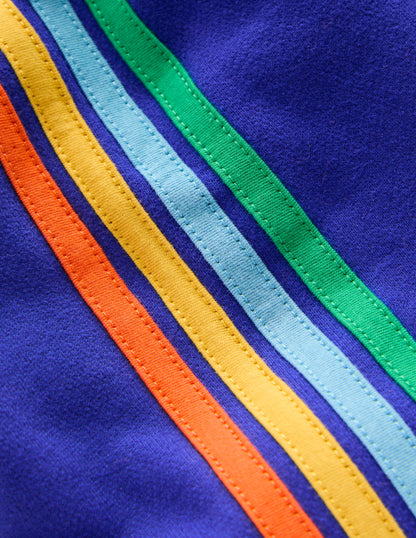 Regenbogen-Jogginghose-Leuchtendes Blau