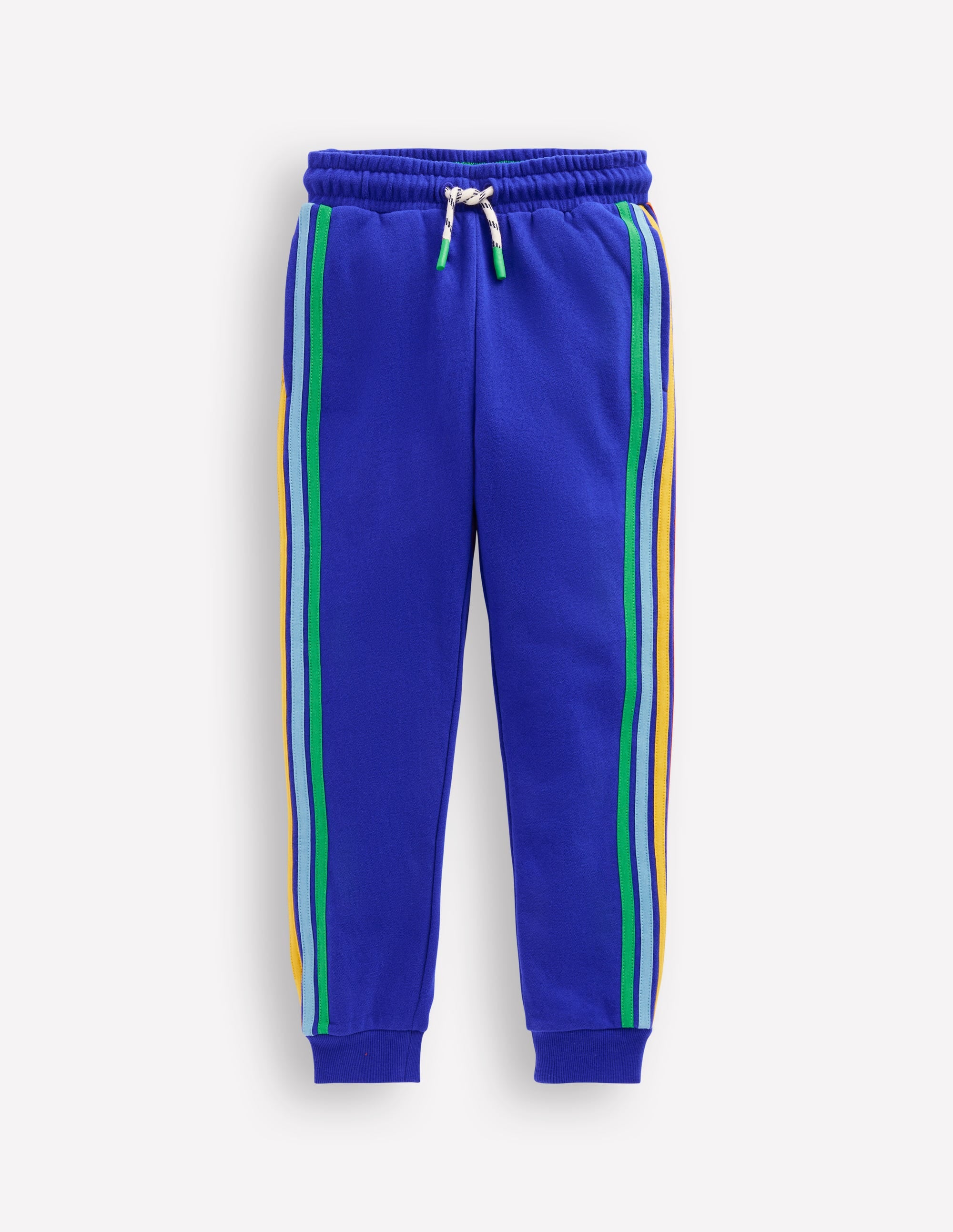 Bas de jogging rayé arc-en-ciel-Bleu vif - Image 1