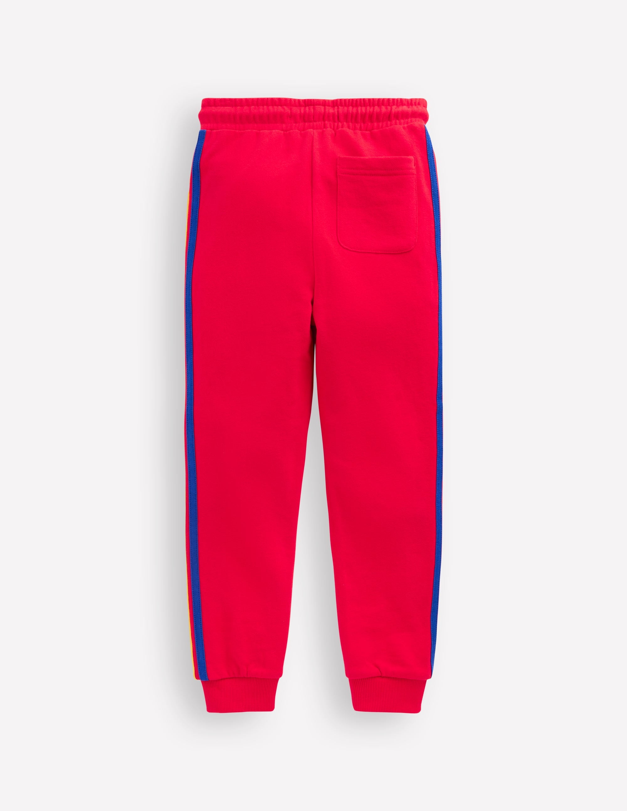 Bas de jogging rayé arc-en-ciel-Rouge coquelicot - Image 2