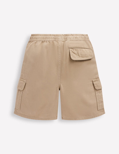 Short cargo pour tous les jours-Gris pierre