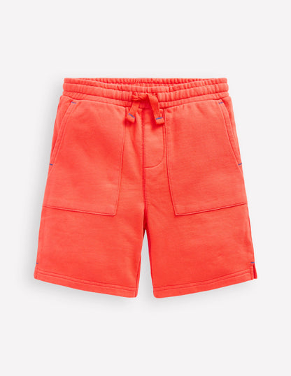 Short teint en pièce-Rose corail